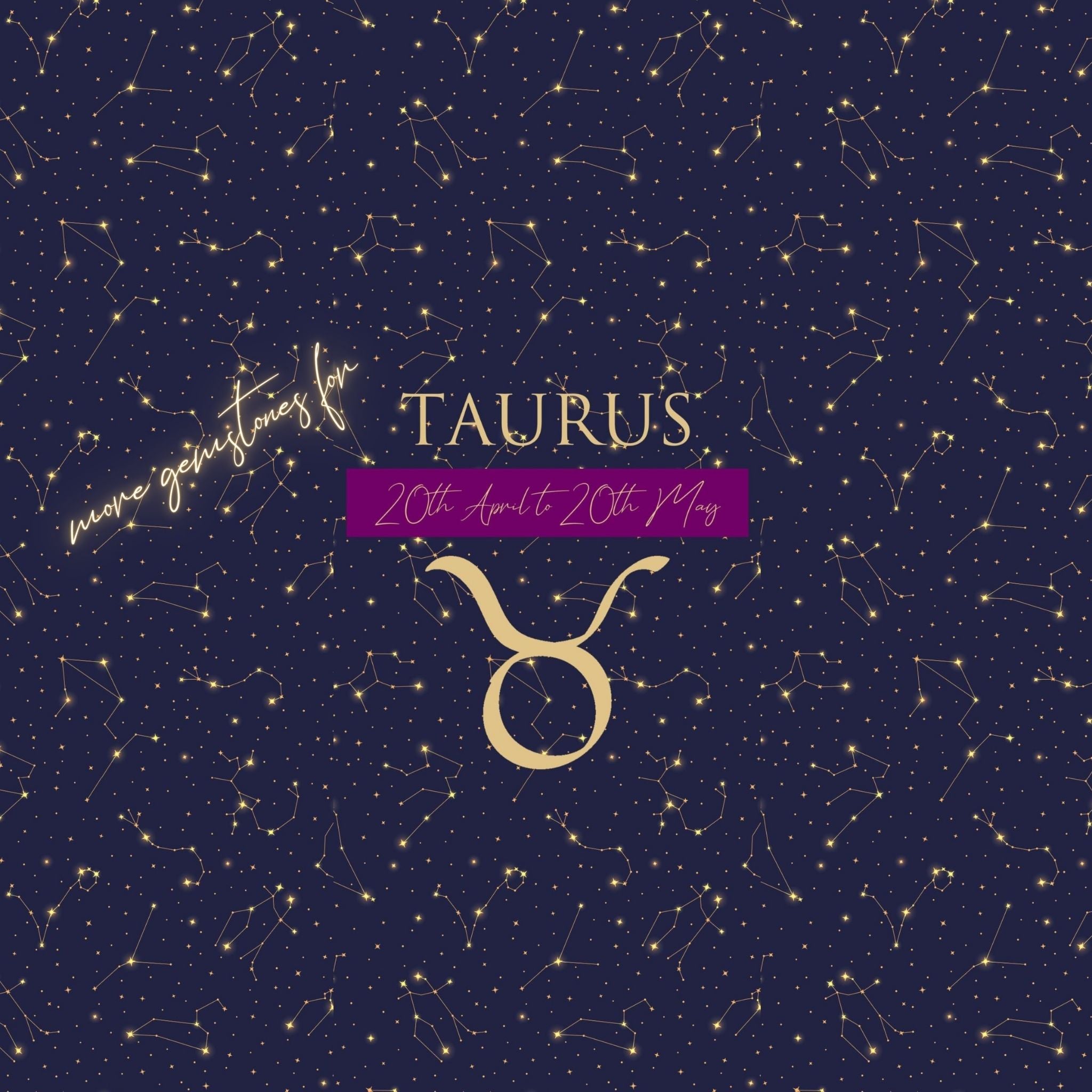 Taurus symbol April 20th to May 20th