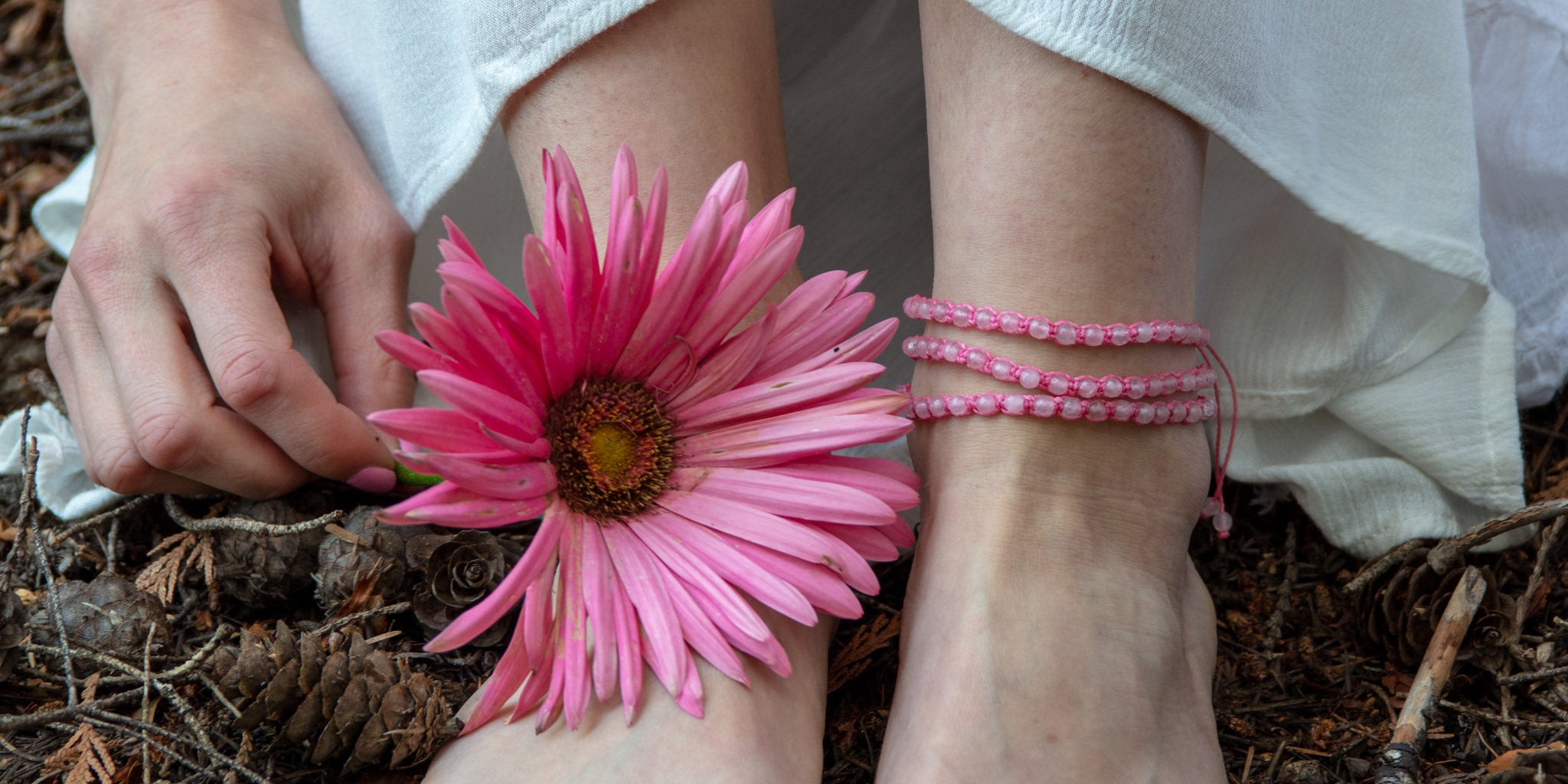 Natural gemstone bracelets by Susana Vijaya Co. Handmade in Salmon Arm, BC, Canada