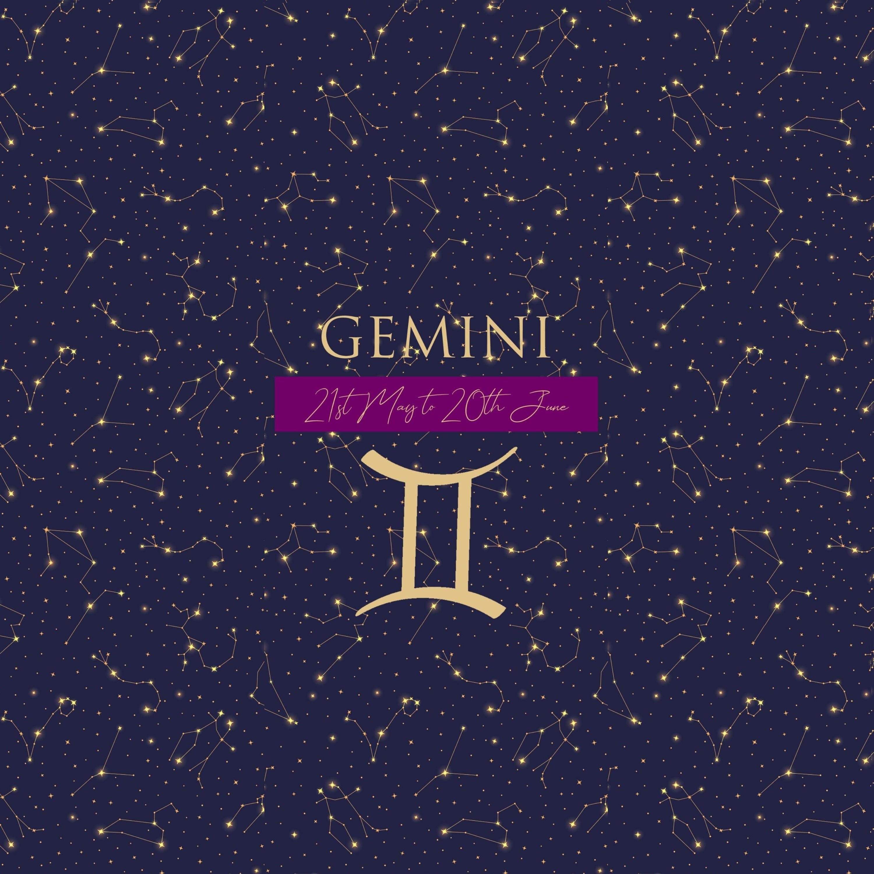 Gemini and its seven gemstones, lifetime companions