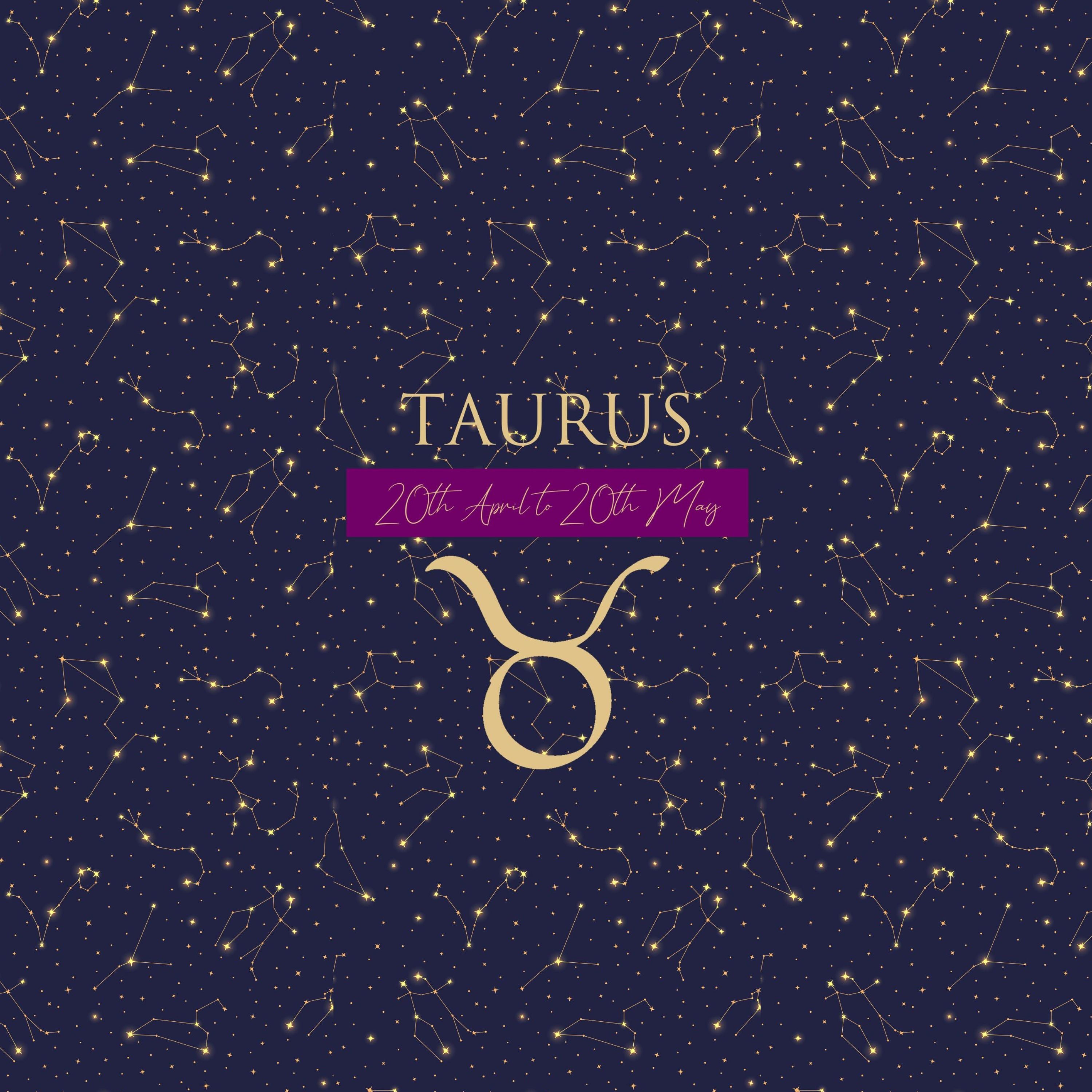 Taurus symbol April 20 to May 20