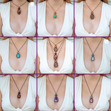 Rhodonite & Rose Quartz Mystic Duet necklace