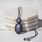Iolite & Tanzanite Mystic Duet Necklace