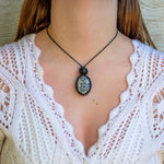 pinolith black tourmaline necklace