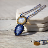 Ocean's Silk Accomplices necklace