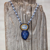 Ocean's Silk Accomplices necklace