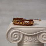 Rutilated Quartz Earthy Embrace bracelet